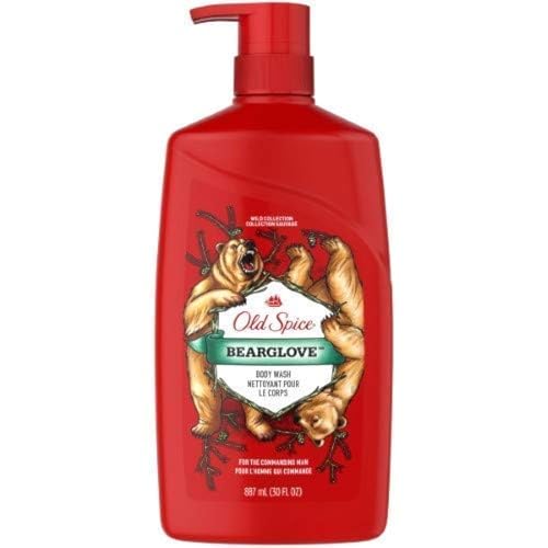 Old Spice Wild Collection Bearglove - Bomba de lavado corporal (2 unidades)
