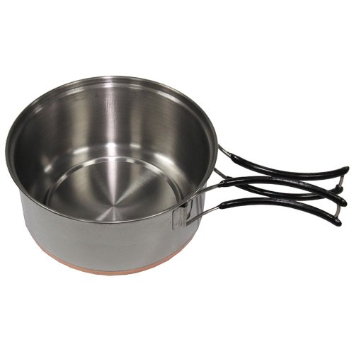 Edelstahl-kochtopf für outdoor-ofen