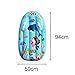 FytStycale Kids Inflatable Surfboard Float Surfing Bodyboard Mat Swimming Pool Kickboard Aids Wakeboard Surfboards Portable PVC Material Suitable for Gi, Blue
