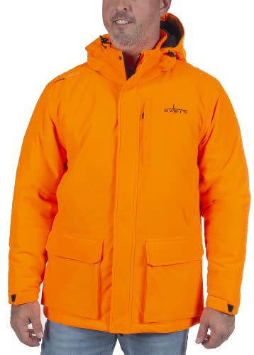 HABIT Men's Cedar Branch Insulated Waterproof Parka, Blaze
