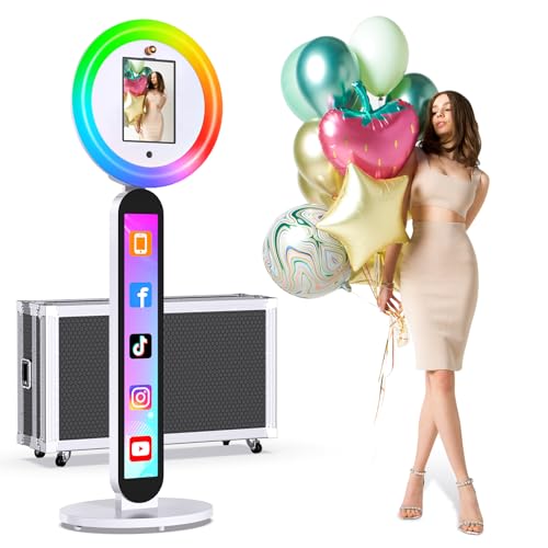 Portable Photo Booth Shell Stand for i Pad 10.2" 10.9" 11" 12.9" ...