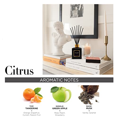 Difusor de varillas natural aroma cítrico 140 ml miniatura 3