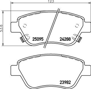 Brembo P 59 081 Pastiglie Freno Anteriori - Conforme ECE-R90, Con Accessori E Bulloni - 4