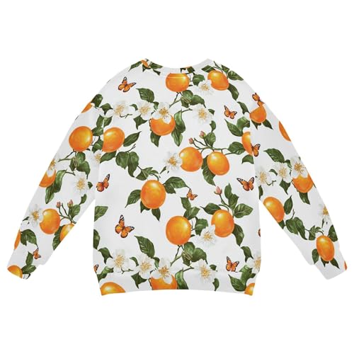 JUNZAN Beauty Naranjilla Fruit White Kids Boys Sweatshirts Hoodies Fleece Hoodie for Boys Camping 4T2