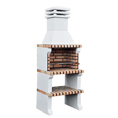 Barbacoa De Ladrillo Y Hormigón Liz Xl