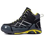 Arbeitsschuhe Herren Damen Sicherheitsschuhe SRC rutschfest Antistatisch Stahlkappenschuhe Durchstoßfest Leicht Sicherheitsstiefel Komfort Atmungsaktiv – Bild 5