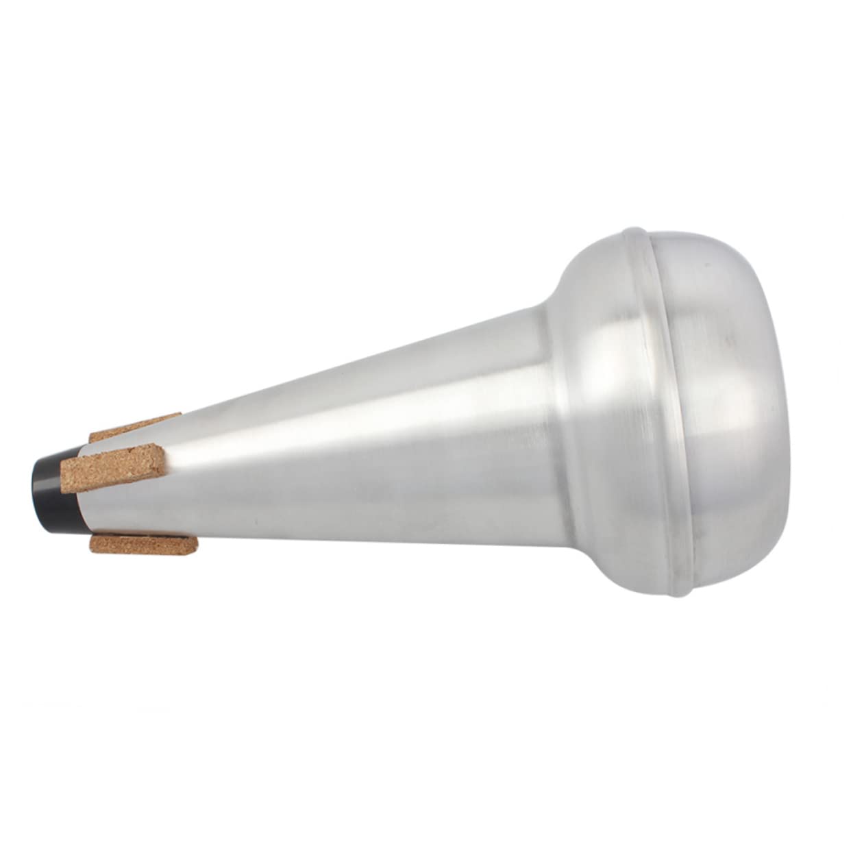 Sordina per Trombone Tenore in Lega di Alluminio Argento | Trombone lungo Tenore, 1 Pezzo, Lavorazione Accurata, Accessorio per Strumento Musicale