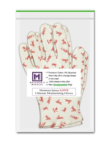 Malcolm's Miracle Love Moisturizing Gloves (Small) - Guaranteed For Two Years - Made In The Usa (Small) #TOP4