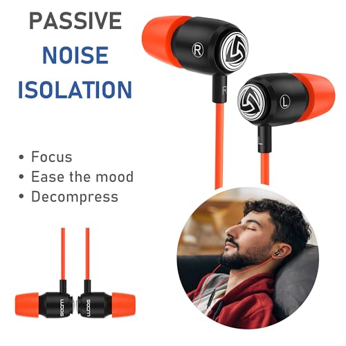 Image of LUDOS Clamor USB C Headphones for iPhone 17 16 15 Pro Max Plus Air iPad Pro, 5 Years Warranty, USB-C Earbuds for Samsung Galaxy S26 S25 S24 S23 Ultra S22 S21 FE S20 A55 A54 A53, USB Type C Earphones