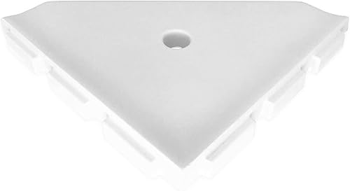 Miniatura 5 de Questech Décor - Estante de ducha esquinero de 8 pulgadas y jabonera de ducha de 5 pulgadas, soporte para nueva construcción, organizador de ducha