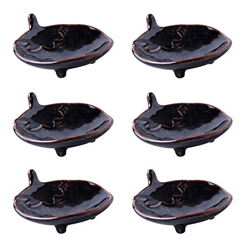 OTQEFTN Dip Bowls,Set 6 Packs Soy Sauce Dish Multipurpose Side Dish Bowl Seasoning Dishes Soy Dipping Sauce Dishes Sauce Dishh