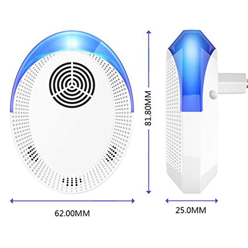 Okutani Ultrasonic Pest Repeller, 6 Packs, Electronic Indoor Pest Repellent Plug in for Insects, Pest Control for Living Room, Garage, Office, Hotel - Image 4
