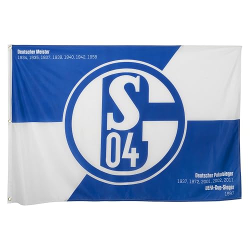 FC Schalke 04 Hissfahne Erfolge 100x150 cm