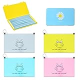 6 Stück Masken Aufbewahrungsbox Tragbare masken aufbewahrung, Maskenbox,Maskenbox Kinder.Verhindern Sie, dass die Maske durch Staub und Bakterien Verunreinigt Wird, Sicher und Gesund