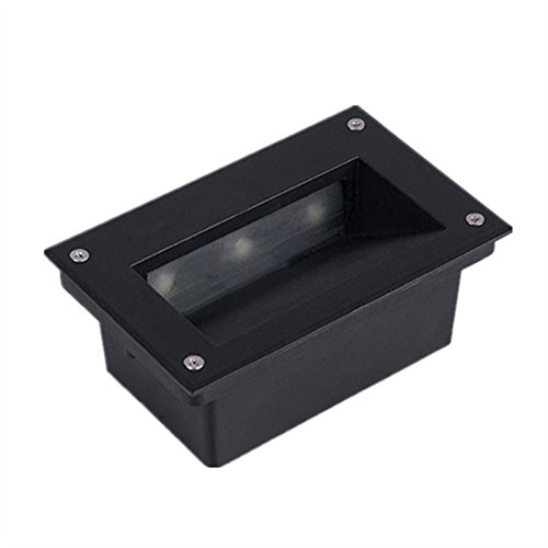 RVS Red, 3W LED underground lamps 3W 6W outdoor Landscape stair