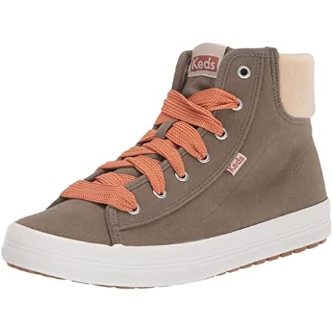 Keds Women's Wf65246 Sneaker, Olive, 5.5 UK Cover