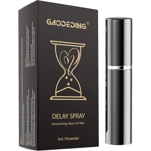 Spray Retardante Eyaculación - Prolonga el Placer y Dura Más en la Cama con Fórmula Desensibilizante de Acción Rápida, Envase Discreto y Portátil 5ml