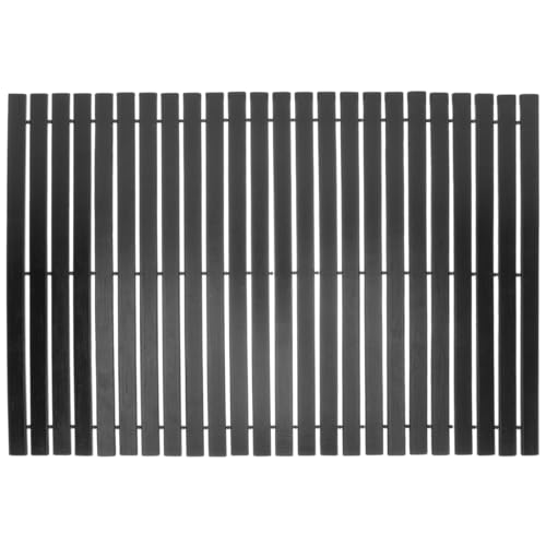 Zerodeko Bamboo Bath Mat Non-Skid Natural Shower Foot Carpet 23.62X15.74