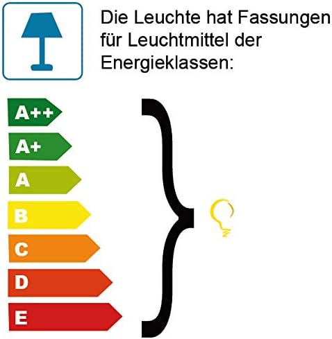 Leuchten Direkt Paul Neuhaus, hanglamp ophanging, Edison Style, E27, roestvrij staal photo 3