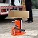 10-20 Ton Hydraulic Toe Jack Lift, Claw Hydraulic Jack with 180° Rotating Extended Handle, 15.8cm/6.22in Stroke, Hydraulic Jacks for Electric Power, Chemical Industry (Orange)