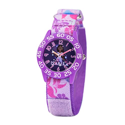 Montre Disney Encanto Isabela montre enfant violette cadran pédagogique fille 3-7 ans