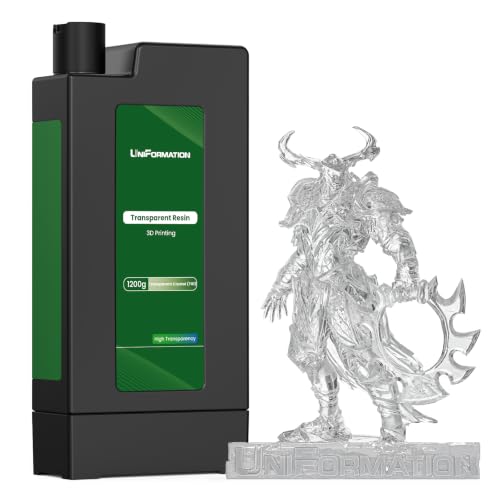 UniFormation T01 Boxed Transparent 3D Printer Resin