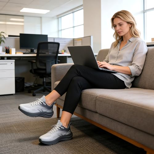 Image of Beita Women's Width Walking Shoes Wedge Running Tennis ActiveFloat Non-Slip Comfortable Breathable Sports Athletic Rubber Outsole Sneakers, Breathable,Workout, Gym, Fashion