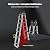 Telescoping Ladder 16FT – Stainless Steel Extension Folding Ladder with Locking Mechanism, 330lbs Load Capacity, Collapsible Compact Frame for Home, RV, Outdoor Work, or A-Frame Use