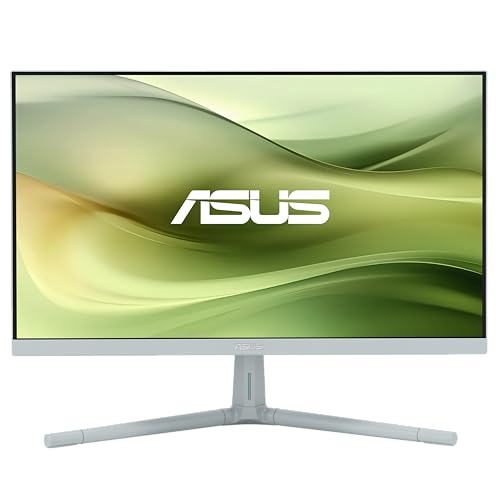 ASUS VU249CFE-G 24 Zoll 100Hz FHD IPS Eye Care Monitor, grün/grau