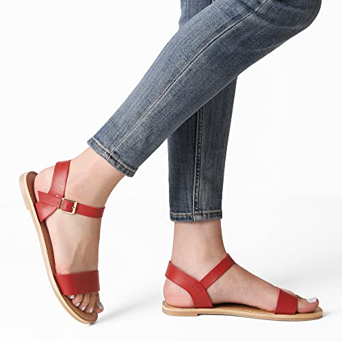 Image of DREAM PAIRS Women's Flat Sandals