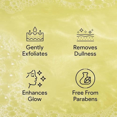 Image of LA'BANGERRY Double Light Ubtan Brightening Face Wash | Anti-Pollution Deep Cleanser | Removes Tan & Dead Skin Cells | Glowing Skin Face Cleanser for Men & Women | 50 ml