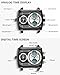 Imagen de MEGALITH Reloj Hombre Grande Deportivo: Impermeable Relojes Hombre Elegante