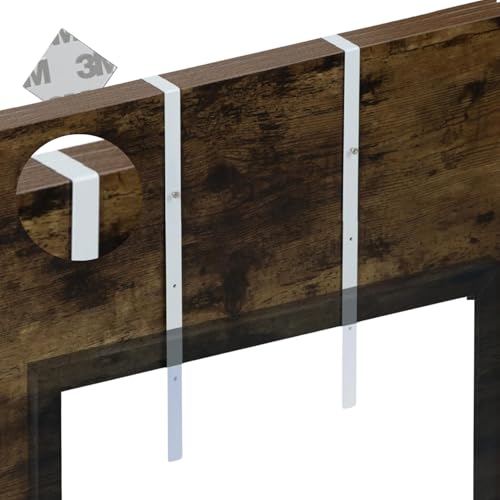 Home in Bold Over-The-Door Hooks (Heavy Duty) Metal for Thick Doors | Adjustable Over The Door Hooks Perfect Height & Fit - 1.6'' - 1.8'' Door Thickness