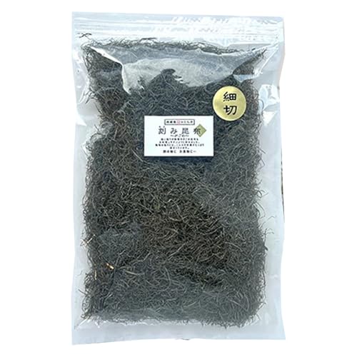 【昆布専門問屋 源蔵屋】[大袋] がごめ昆布 刻み 細(NEW)180g 天然 醸造酢不使用 完全無添加 国内産 納豆こんぶ - 源蔵屋 - 商品画像