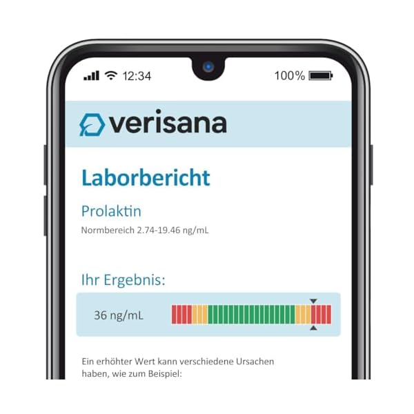 Prolaktin Test für Frauen – Verständnis Ihrer Hormonbalance – Einfache Durchführung von Zuhause – Verisana – Bild 3