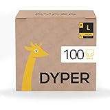 DYPER | Responsibly Sourced Bamboo Pull On Diaper Brief | Ink Free, Soft + Durable | Large | 21-31 lbs | 100 Count