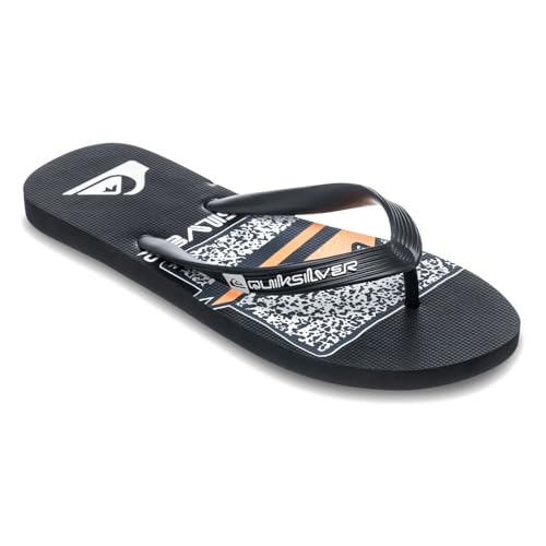 Quiksilver Java Art, Sandalia Hombre, Negro 1, 42 EU