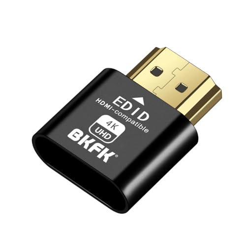 Image of 4K hdmi Dummy Plug - Display to hdmi Adapter, Luna Display Virtual Window for Home-edid Emulator-Dummy, displayport Headless dummie dongle120Hz(4K-1-1)