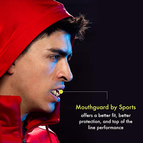 DAMAGE CONTROL Extreme Impact Mouth Guard, Mouth Guard for Sports, Boxing, Hockey, Lacrosse Mouth Guard, Mouth Guards with Shock Pads for Extreme Protection (SymBite, Adult)
