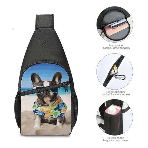Morrales Crossbody Casual para Senderismo y Viaje miniatura 5