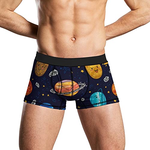 WEEDKEYCAT Astro Collection - Sun, Mercury, Venus Men's Underwear Soft...