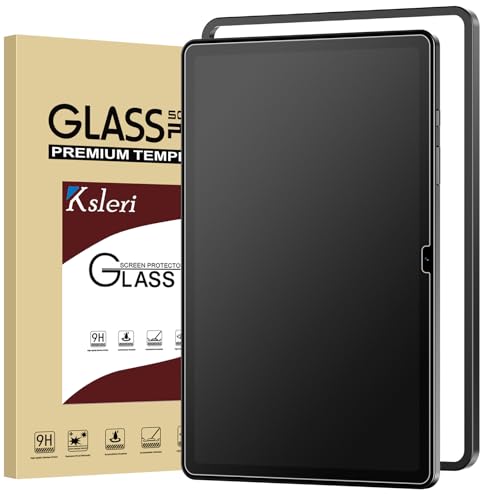 Ksleri 2 Pack for Samsung Galaxy Tab A9 Plus/A9+ 5G 11-inch 2023 Model (SM-X210/X216/X218) Matte Glass Screen Protector (Not Privacy) Anti Glare Anti Fingerprint Tempered Glass with Alignment Frame
