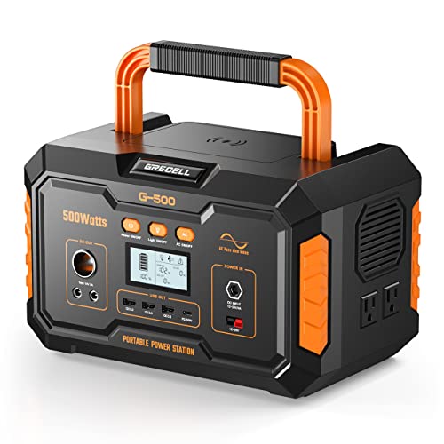 オレンジと黒のポータブルバッテリー