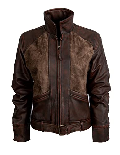 STS Ranchwear Womens The Vanity Cherry Chocolate Leather Jacket S