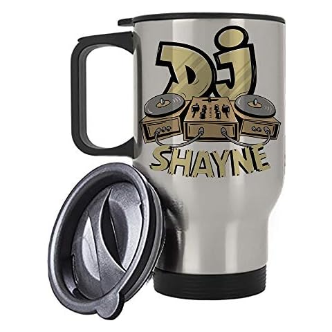 Getagift Personalised DJ Travel Mug Cover
