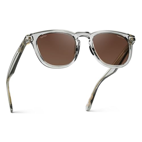 Image of WearMe Pro Wyndham Men's Polarized Sunglasses, Sports & Golf Design, UV400 | Shatter & Smudge-Resistant Lenses, Non-Slip Nose Pads, Head-Turning Style, Perfect for Sports, Includes Zipper Case & Pouch