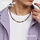 Power Ionics Perlen Bunt Choker Kette Damen - Boho Kette Mit Magnetverschluss, Handmade Kette Aus Natürlichem Tourmaline - Exquisite Halskette Für Jeden Anlass, passend für 50cm Größe, elastisch