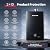 GASLAND Gasmart C 113,000 BTU Natural Gas Tankless Water Heater Indoor, Max 5 GPM On Demand Hot Water Heater with 3“ Exhaust Pipe, 120 Volt, CS422BNG