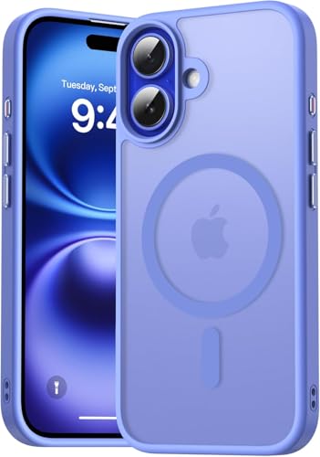 Coque iPhone 16 outremer pour le quotidien - Étui mat 6.1 pouces