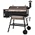 Z GRILLS Grill Elite ZPG-550B4 549 sq.in Wood Pellet Grill & Smoker, 2 Meat Probes, LCD Controller, Auto Temperature Control, 8 in 1 BBQ- Bronze